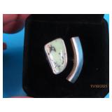 M SIIM Sgd Sterling sz5.5 Ring Turqoise SWopen 10g