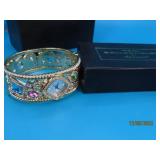 New ADRIENNE Multi Gemstone Ladies Watch boxed