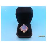 Sterling sz6 Ring N BUTLER LtdEd Drury Quartz 12g