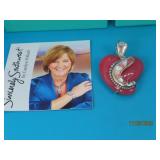 CAROLYN POLLACK Sterling SimpSW Heart Pendant 31g