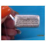YEAGERS 1oz Silver Ingot Bar