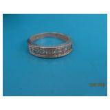 Sterling  CZ Cluster sz7.25 Ring 3.5g