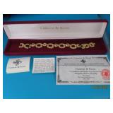 new 7.5" Bracelet vtg C&K Jacqueline Kennedy Colle