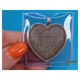 Silver Heart 1oz Silver Ingot Bar