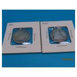 (2) Seated Liberty 1856o&1860 US Quarters Coins
