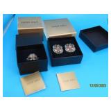 New 2pc HEIDI DAUS Earring & sz6Ring BLING Set