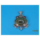 Sterling MultiStone 2" Pendant 7stones 21g
