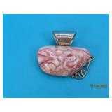 JAY KING Peppermint Opal Sterling Lg Pendant 19g