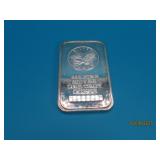 1oz Solid SIlver Ingot Bar SUNSHINE MINT