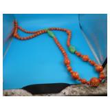 Chunk Orange Coral & Turq Chunk JAY KING Necklace