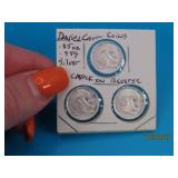 (3) Daniel Carr Silver Ingot Rounds sleeved