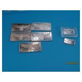 27grams asst Silver Ingots & Bars