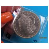 1881s Morgan MS Silver US Dollar Coin