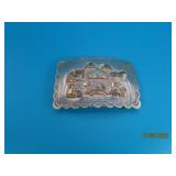 Pawn Sterling & Gold? SouthWest Belt Buckle 38g