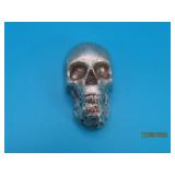 4oz Solid Silver FULL SKULL Ingot Bar