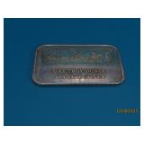 1oz Silver Ingot Bar SILVER TOWNE