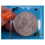1885o Morgan MS SIlver US Dollar Coin