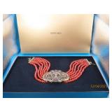 New HEIDI DAUS Bling MultiStrand Necklace boxed