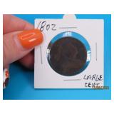 1802 US Large Cent Coin