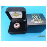 New WIECK Beverly Hills sz6 Ring BRILLIANTE 9g