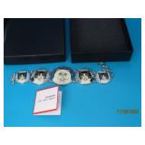 New RUSSEL Cat 7"~8" Sterling Enamel Bracelet 48g