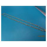 14kt Yellow Gold Figaro 4mm Link 19" Necklace 3.4g