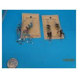 (2) new vtg SPIRIT NATURE SouthWest Spindle Earrng
