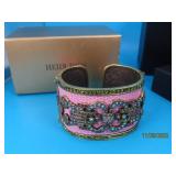 New HEIDI DAUS Pink Swarovski Crystal Bracelet Pnk