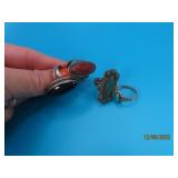 (4) asst PawnType Sterling asst Rings