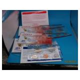 2001 UNCirculated US Mint P&D Coin SET