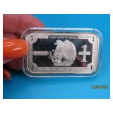 1oz Silver EAGLE Ingot Bar SILVER BULLION