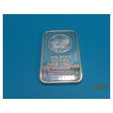 1oz Silver Ingot Bar SUNSHINE MINT