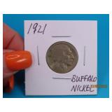 1921 Buffalo US Nickel *Better Date*