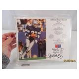 autographed TONY DORSETT 8.5x11 Photo H.O.F.Ind