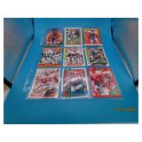 (9) asst autographd BUCCANEERS Cards THOMAS etc