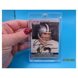 autographed ROGER STAUBACH Football Card