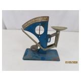 Antique blue MASCOT Egg Grading 6" Scale