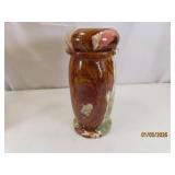 Stinning GreenBand ONYX Stone 10"x4.5" Urn or Jar