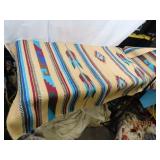 Native/SouthWest 31x62 Woven NavajoType Rug EXC