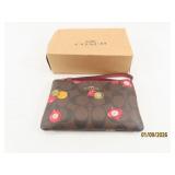 new COACH 6" ZipUp Wristlet Handbag Ornaments