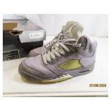 NIKE Air Jordan 5 Retro Wolf Grey sz9 Sneakers