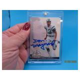 autographed DON MAYNARD Football Card