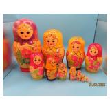 Large 13pc Russian 8.5" Nesting Doll SET