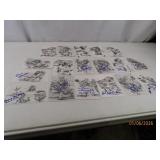 (19) RARE autographed Post Cards Early Football