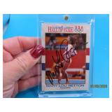 Autographed MARY LOU RETTON Olympics Card