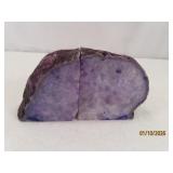 Pair Purple Amethyst Crystal Type 3.5" Rock Stones