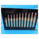 Rare WEATHRBY 11bullet Lucite Ammo Display $$