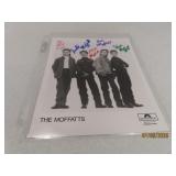 autographed THE MOFFATTS 8.5x11 Photo