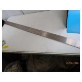Professional 39" Alum 1/4" Straight Edge Ruler 2sd