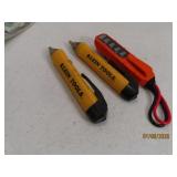 (3) Pocket KLEIN TOOLS Electrical Testers